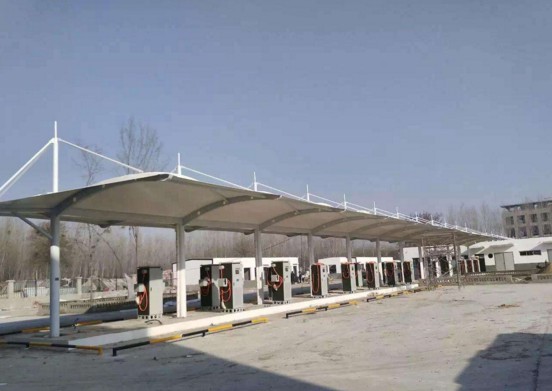 車輛充電樁棚