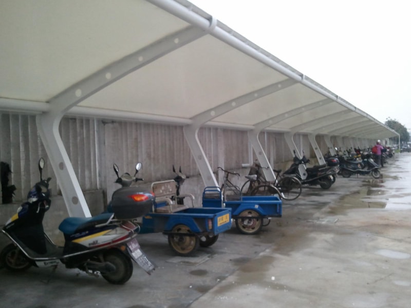 膜結(jié)構(gòu)自行車棚